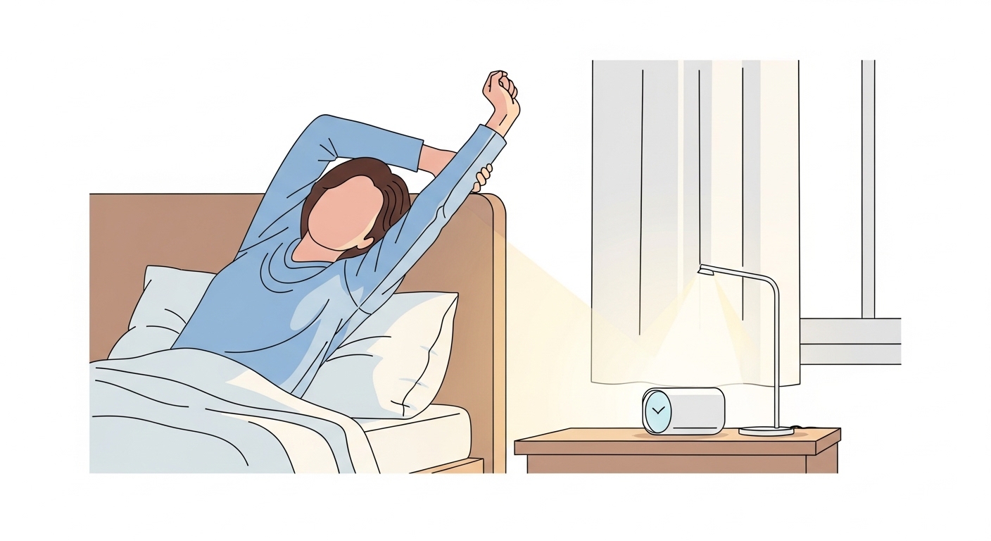 「光で起きる」って本当に効果ある？半年使って見えた真実